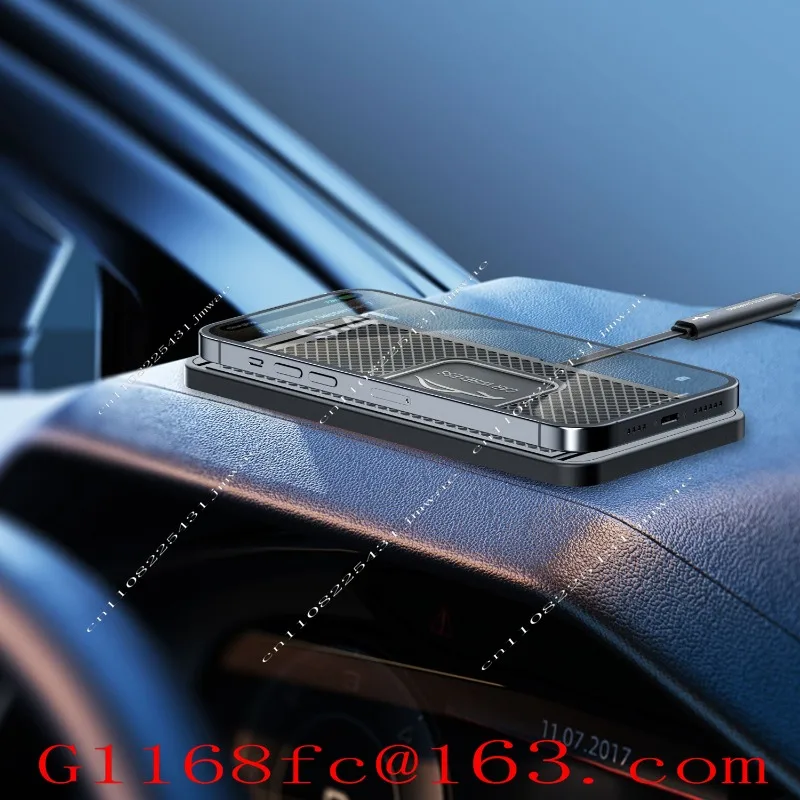 Anti-skid Pad Parts for Storage Compartment with Car Wireless Charger