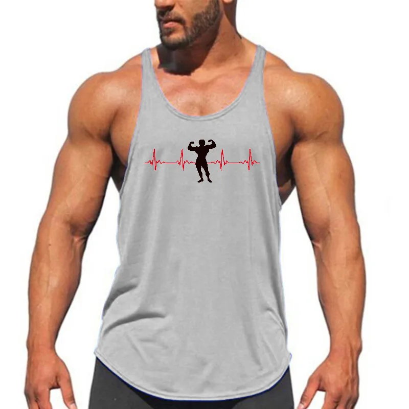 Men's Running Vests Moisture Wicking Sleeveless Breathable Athletic Tops For Gym Workout Fitness Training Outdoor