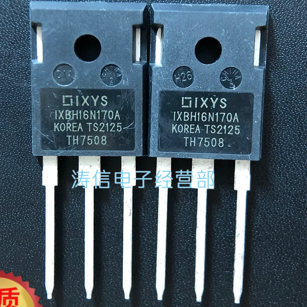 10PCS/Lot IXBH16N170A  TO-247 16A1700V IGBT Best Quality Imported Original