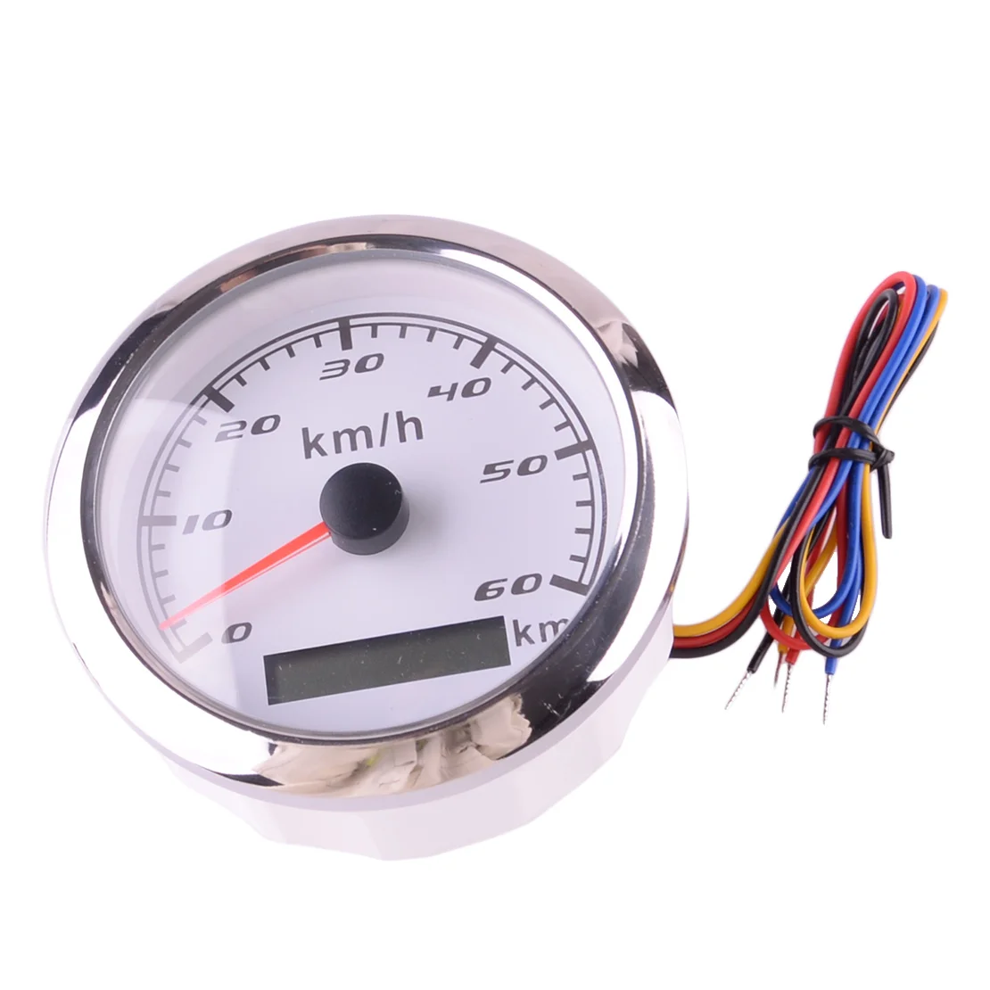 

Universal 85mm Gauge Speedometer Mile Counter Tacho Meter 0-60km/h for Car Truck Bus Motorcycle Yacht Boat 12V/24V