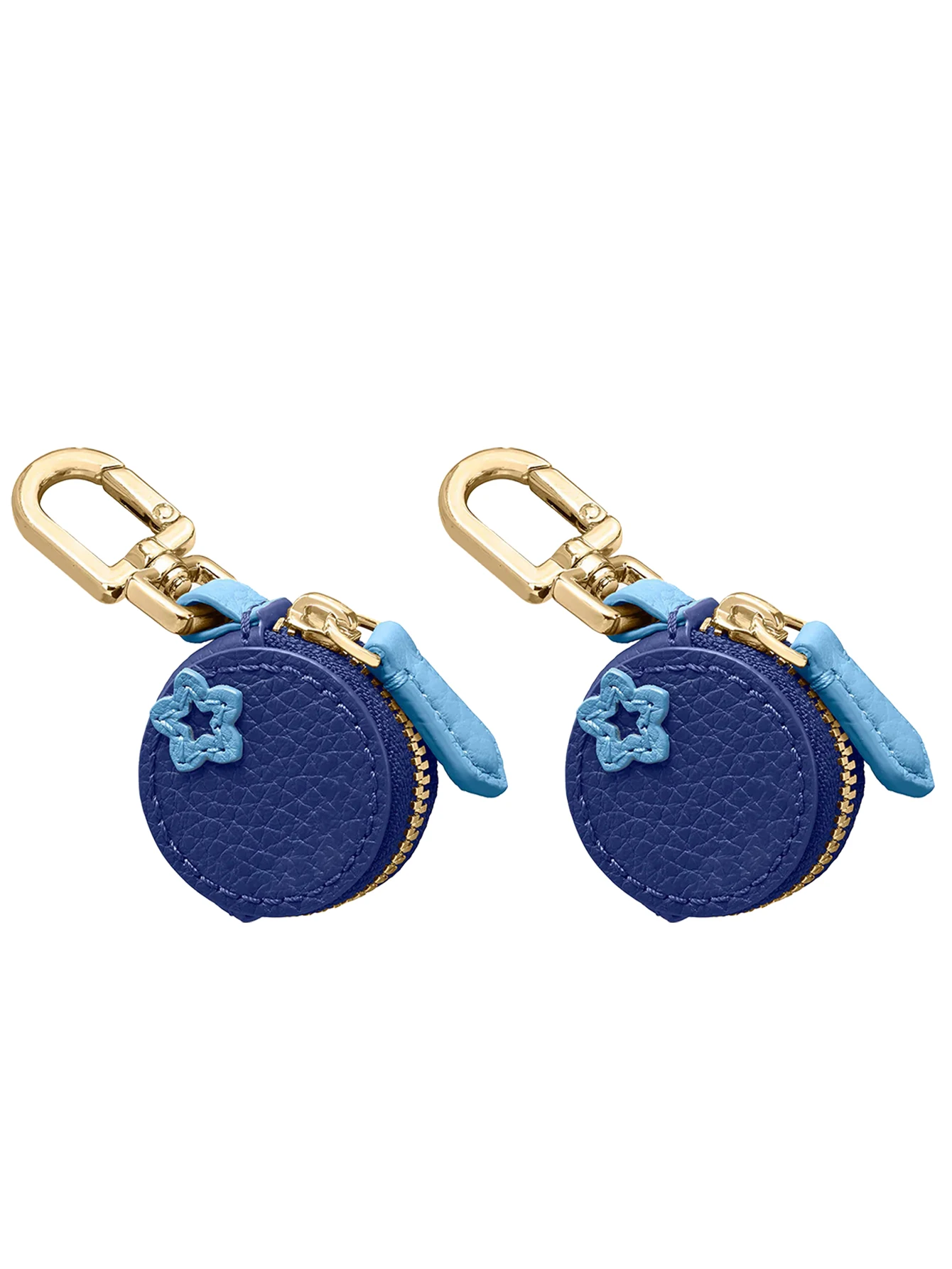 Mehrteiliges Set - Mini Niedlicher Blaubeer-Frucht-Anhänger Geldbörse Schlüsselanhänger Modischer PU-Leder-Anhänger Kleine Tasche Geschenk für Frauen – Detail 11