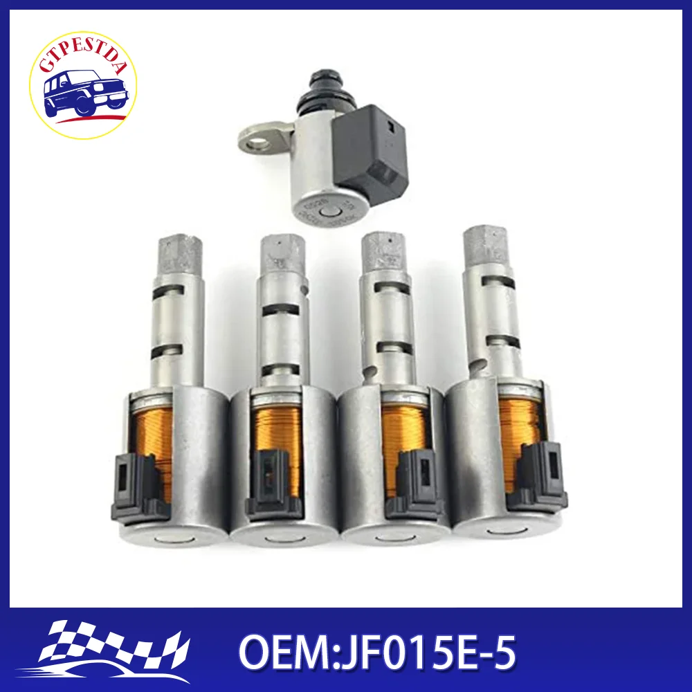 

5PCS RE0F11A JF015E CVT Automatic Transmission Solenoid Kit Suit For Nissan Sentra Versa Chevrolet Spark Suzuki Swift 2012-2015