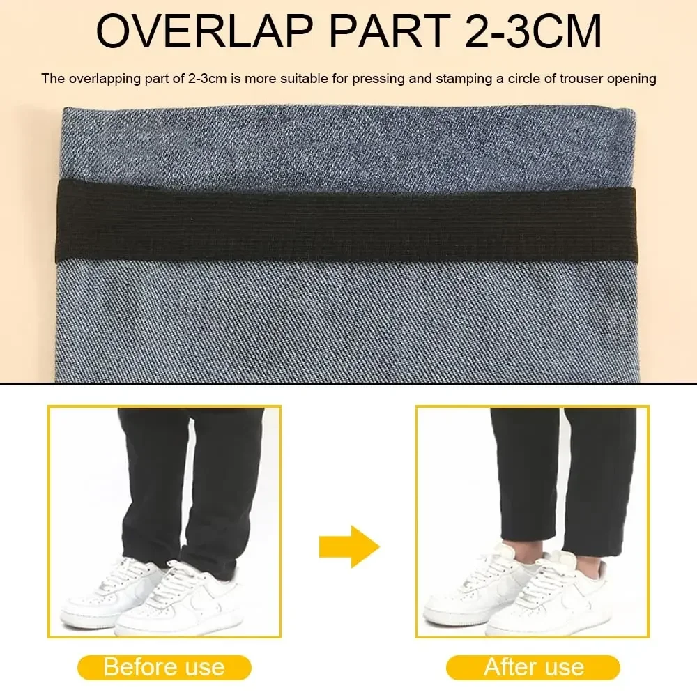 Pants Edge Shorten Self-Adhesive Tape for Trousers Legs  Shortening  Paste Hem Iron on  Jeans Clothes Length Adjust