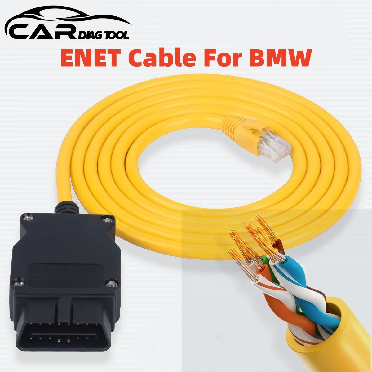 ENET Cable For BMW F-Series ICOM ENET Cable ENET Coding Cable For BMW Programming ENET ICOM Coding Hidden ENET Data Tool