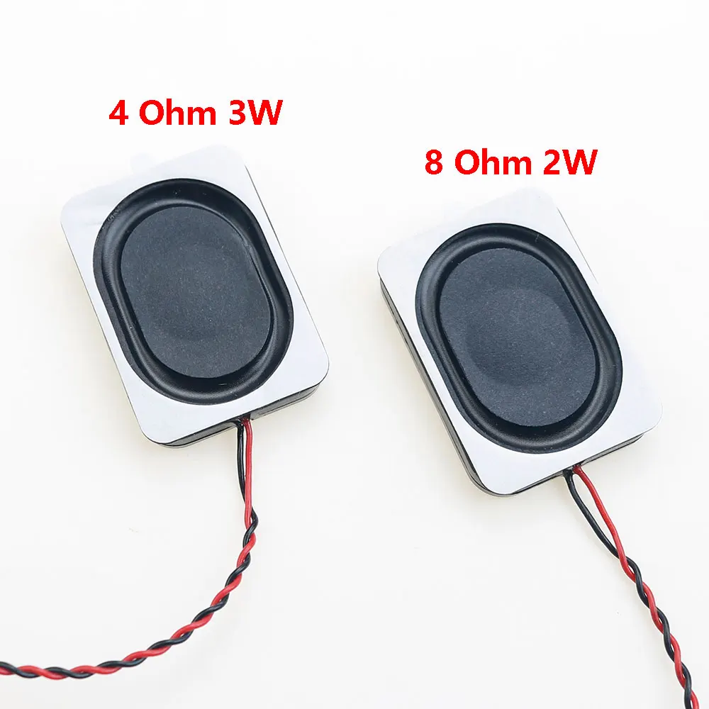 4 ohm 3w 8 ohm 2W speaker square small cavity notebook computer 3525/2535 ultra-thin box speaker Size: 35 * 25 * 5.8