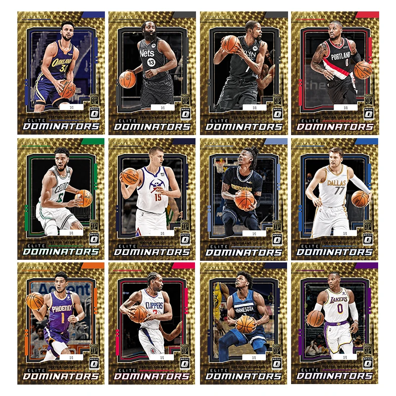 

Homemade Diy Panini Basketball Star Card Westbrook Curry Durant James Tatum Character Collection Card Toys Gift