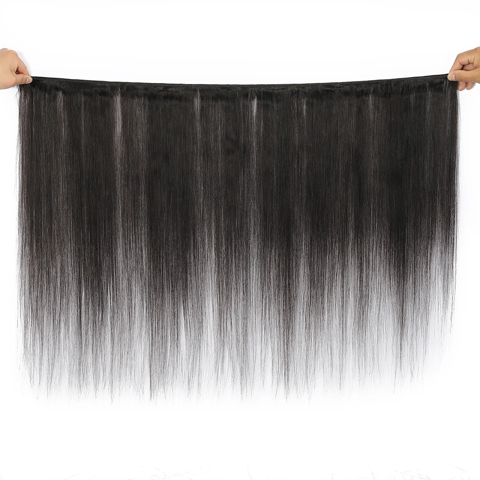 Sophia Straight Bundles de cheveux péruviens, Extensions de cheveux Remy, 100% cheveux humains, 30 po, document naturel, vente en gros, 12A, 5/10 pièces