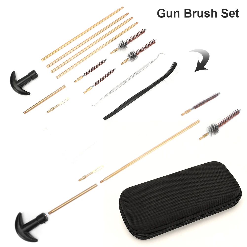 Universal Handgun Cleaning Kit Pistol Cleaning Kit Gun Cleaning Kit Gun Brush Tools for .223 5.56 Caliber Pistol