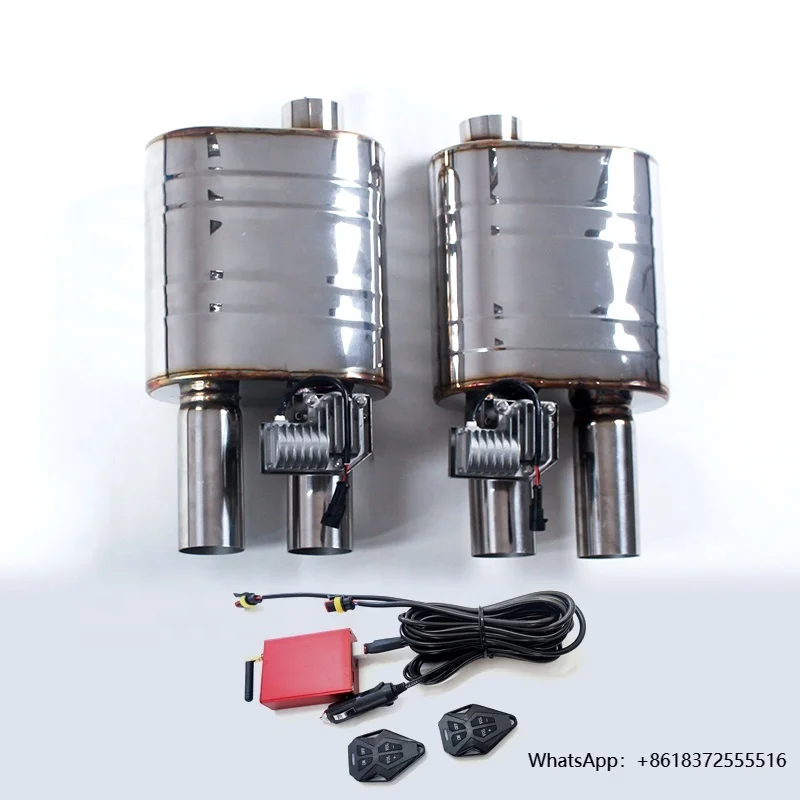 

Auto Exhaust Pipe Electric Valvetronic Muffler for Racing Mode Effect 2 in 1 Series