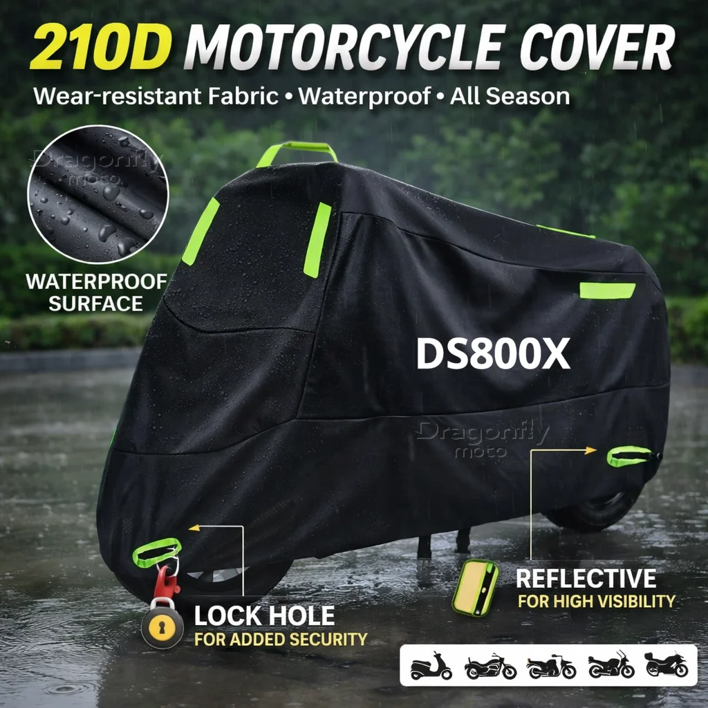 

Чехол для мотоцикла VOGE 800 RALLY DSX 800 DSX800, водонепроницаемый, для улицы, защита от УФ-излучения, дождевик со светоотражающими элементами