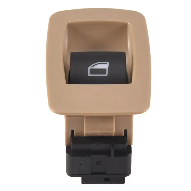 A22F-Car Beige Passenger Side Front/Rear Window Lifter Button Switch For -BMW E90,E91,323I,325I,328I 61316945876