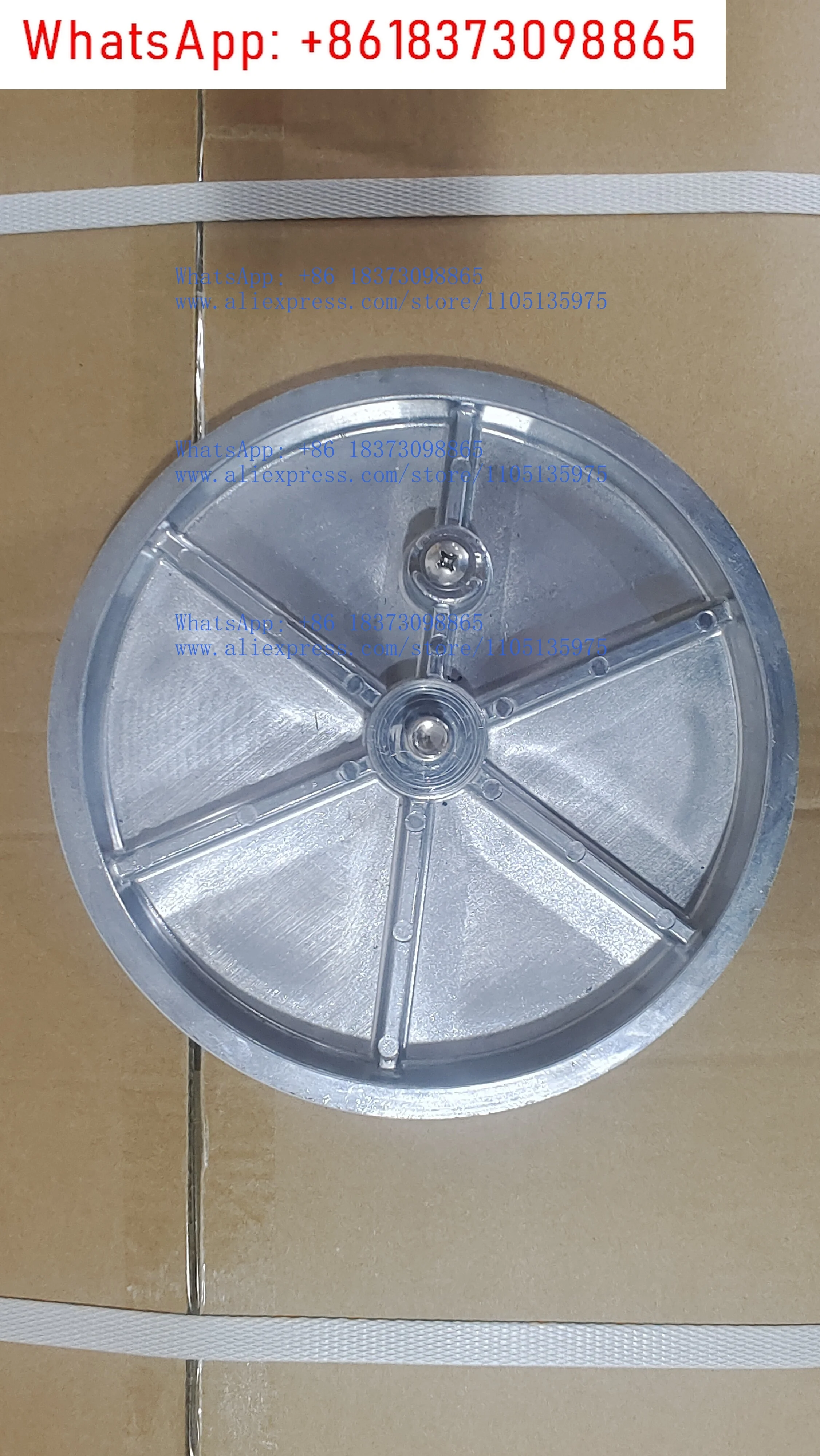 

Enema Machine Platen Hot Dog Sausage Machine Platen 10L/15L Commercial Household Meat Sausage Machine Aluminum Alloy Disc 21.5