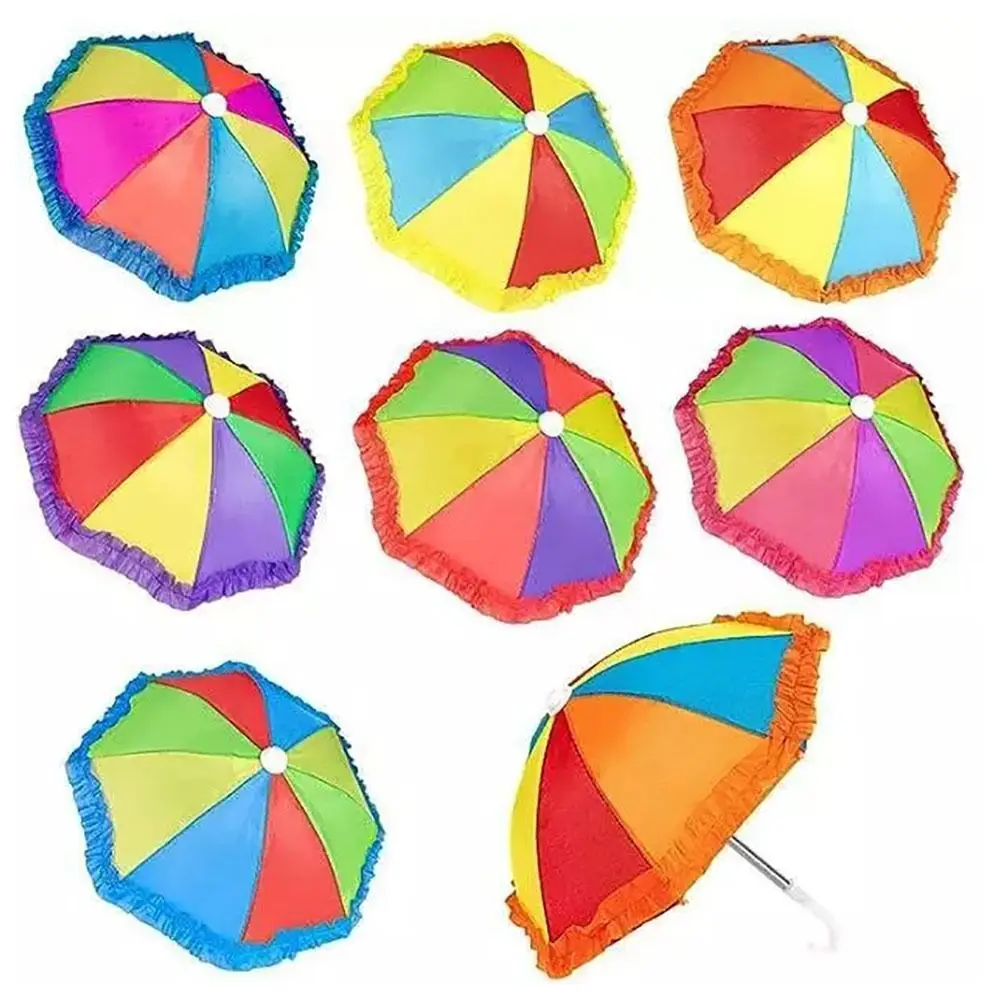 

Delicate With Suction Cup Phone Umbrella UV-Protection Sun Shade Phone Holder Rain Blocking Mini Umbrella