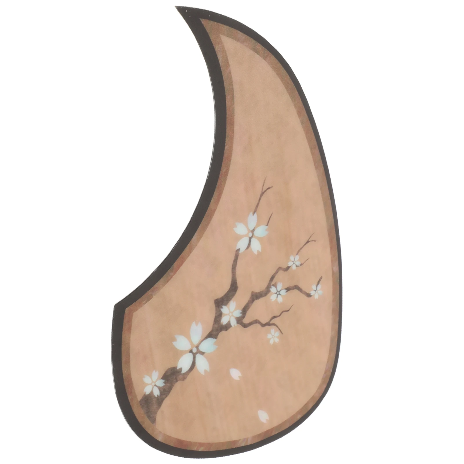 

Acoustic Guitar Pickguard Delicate Sticker Pvc AntiScratch Plate Electric Guitar Parts Accessories Cherry Blossom Wood Grain