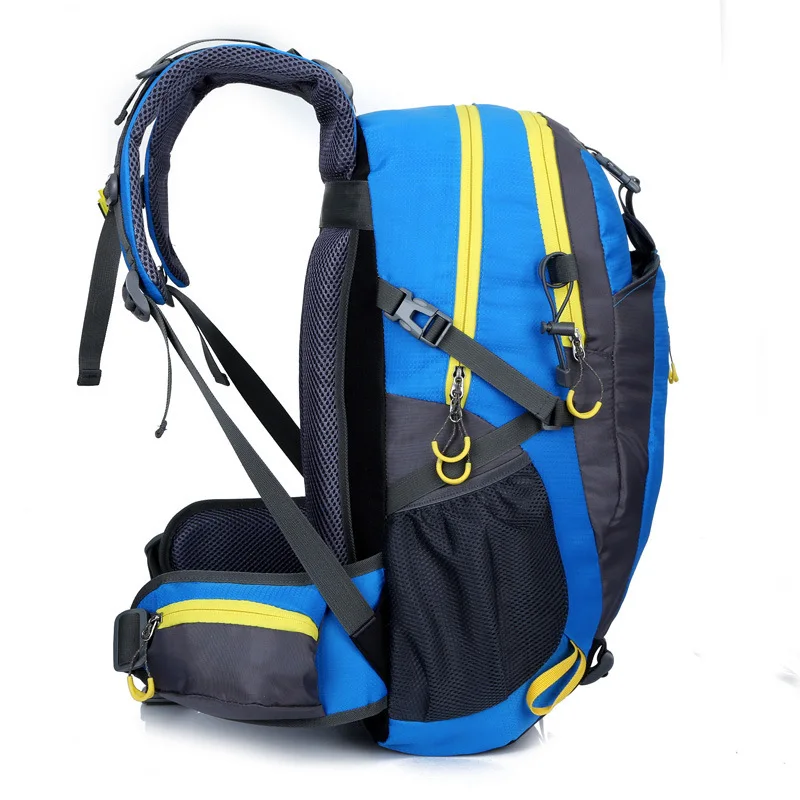 Imagem -02 - Mochila de Viagem Impermeável para Homens e Mulheres Mochila de Escalada Bolsa Esportiva ao ar Livre Camping Caminhadas Trekking 40l