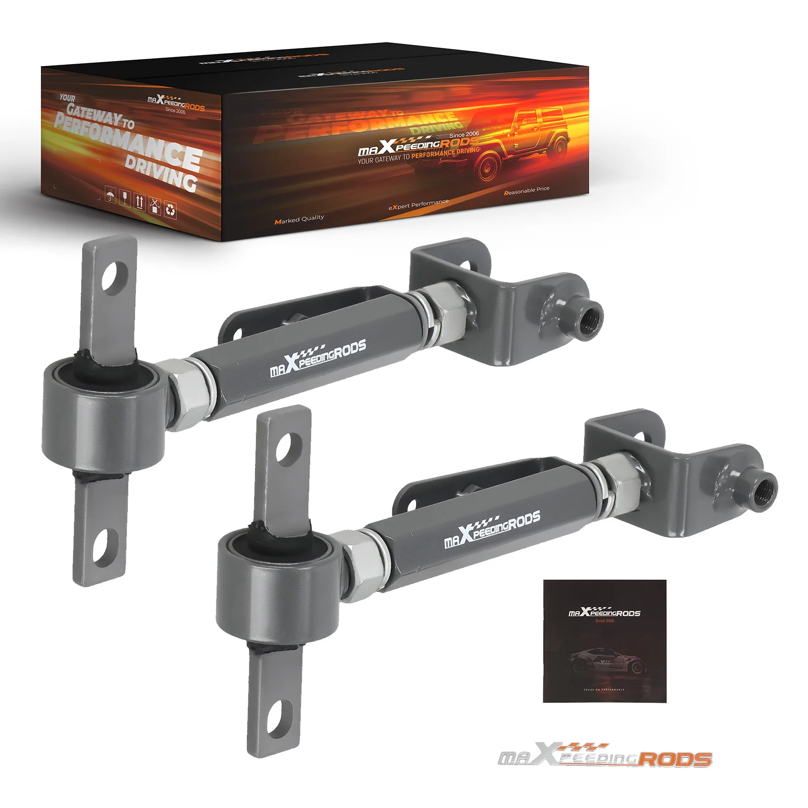 2x Regulowane tylne ramiona do regulacji kąta pochylenia kół (camber) do Honda Civic SI 01-05 Acura RSX 02-06