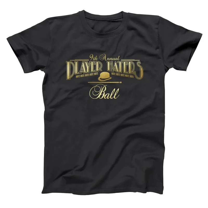 

The Player Haters Ball Funny Chappelle Pimp Humor Show Black Basic Men's T-Shirt