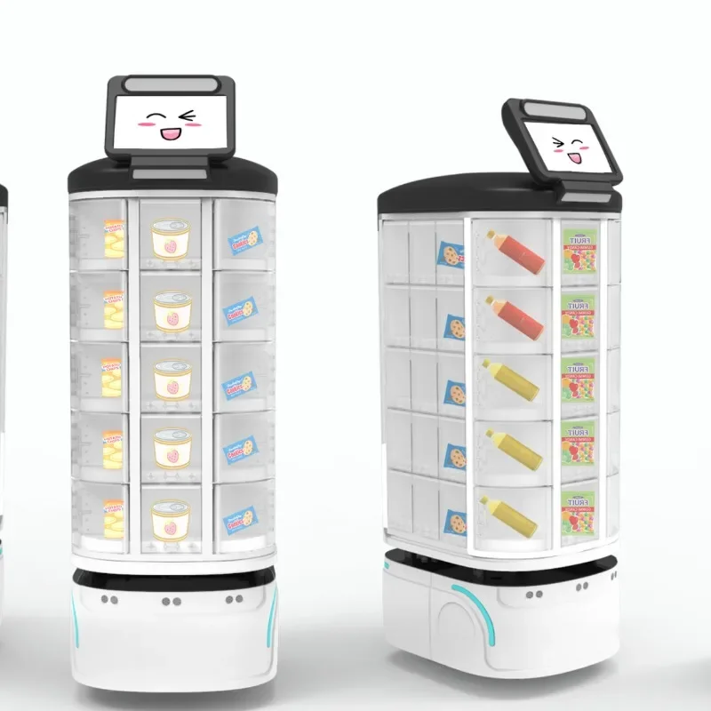 Shopping mall cinema intelligent unmanned mobile sales robot office area station airport