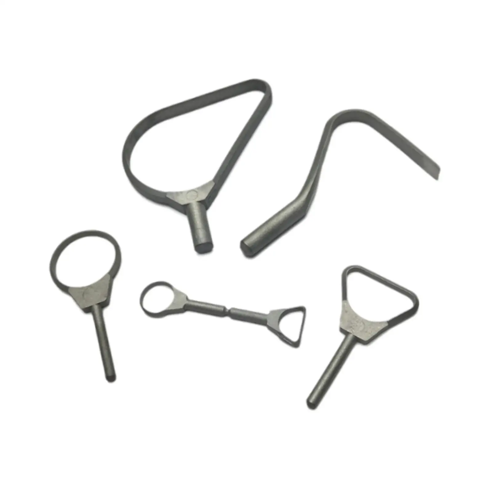 

Набор из 5 легких инструментов для лепки из глины: кольцевые инструменты для формирования и скребки по гончарному изделию