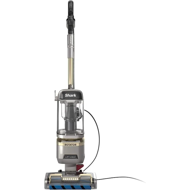 Shark LA502 Rotator Vacuum Vacuum con Self Brushroll potente Pickup per peli di animali domestici e HEPA, sollevatore verticale con Duo Clean