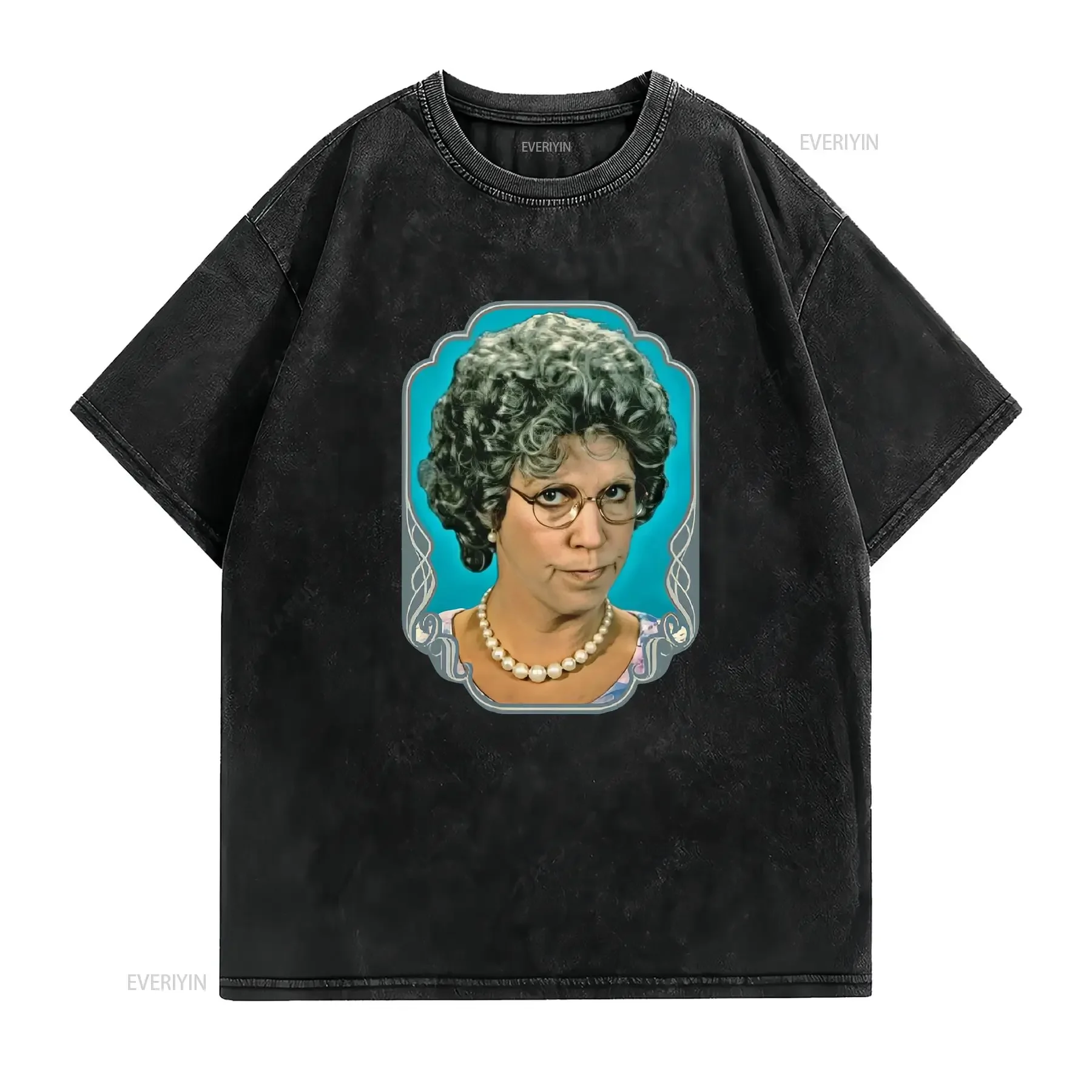 Thelma Harper Carol Burnett Show T Shirt Mama's Family Vicki Lawrence Harvey Korman vintage Washed Top For Everyday Wear