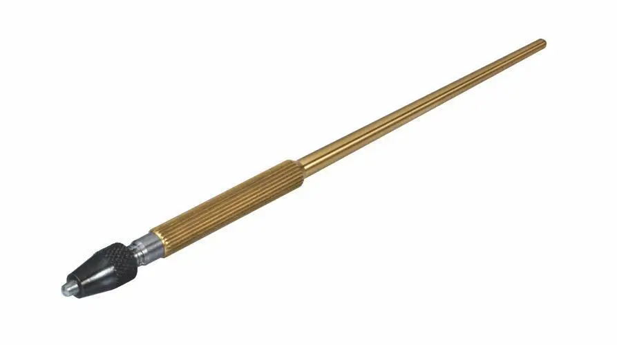 Horotec MSA02.021 Brass Pin Vice With Round Head Handle 0 - 0,70mm