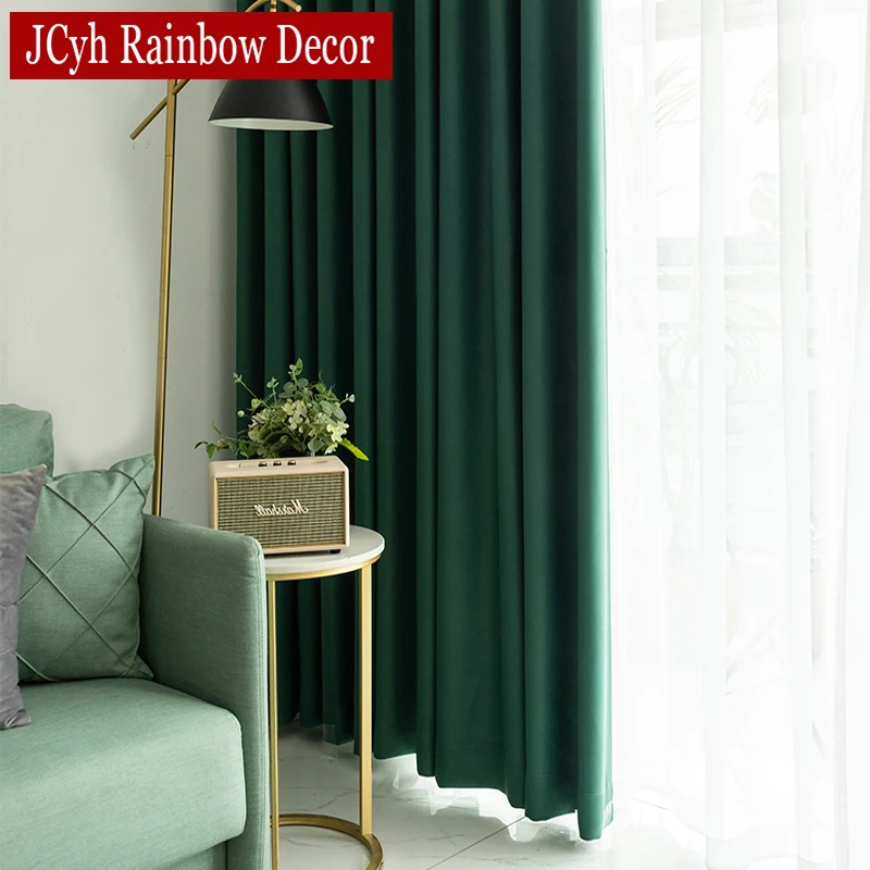 Modern Opaque Blackout Curtains for Living Room Bedroom Luxury Blinds Hall Curtain for Kitchen Window Cortinas Rideaux Drapes