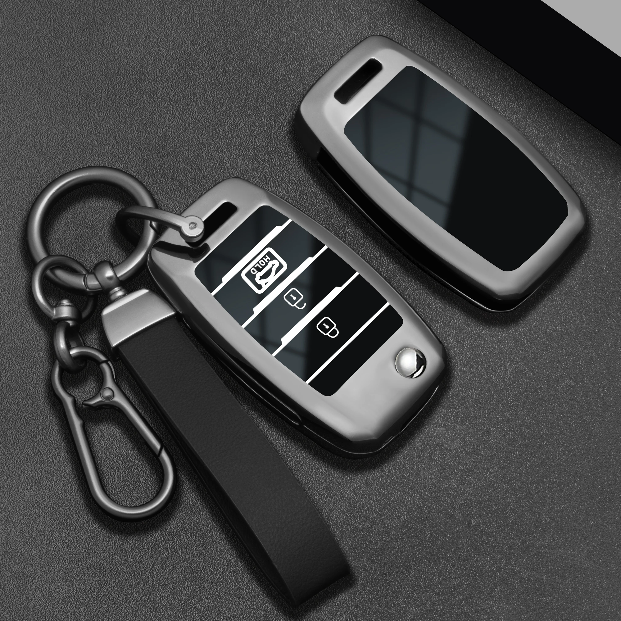 Legierung Auto Schlüssel Fall Abdeckung Shell Fob Für KIA Rio 3 K2 Ceed Cerato K3 K5 Sorento Sportage Soul K4 Picanto Optima Zubehör