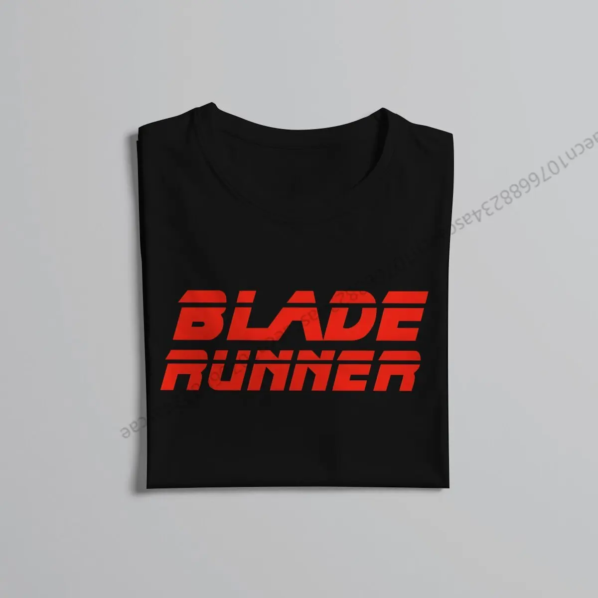 تي شيرت قطني برقبة دائرية للرجال ، عنوان عداء النصل ، ملابس صيفية