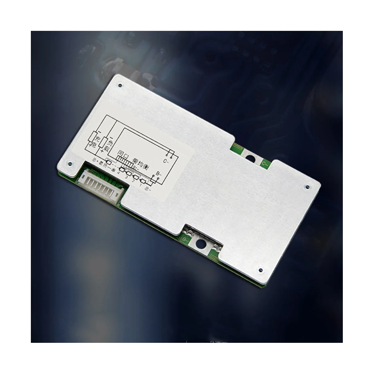 8S 24V 60A -Iron Lithium Battery Charger Protection Board with Power Battery Balance Enhance PCB BMS Protection Board