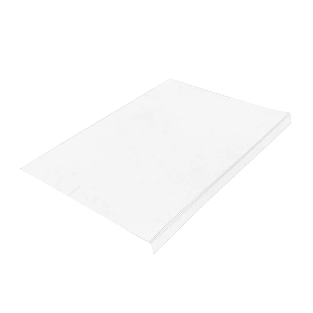 Cutting Board Acrylic with Counter Lip Non Slip Countertop Transparent Kitchen Chopping Boards for Clear