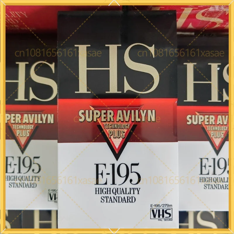 1pcs For TDK HS E195 VHS Video Cassette Brand New Sealed 1 Piece Price Retro Collectible Videotape