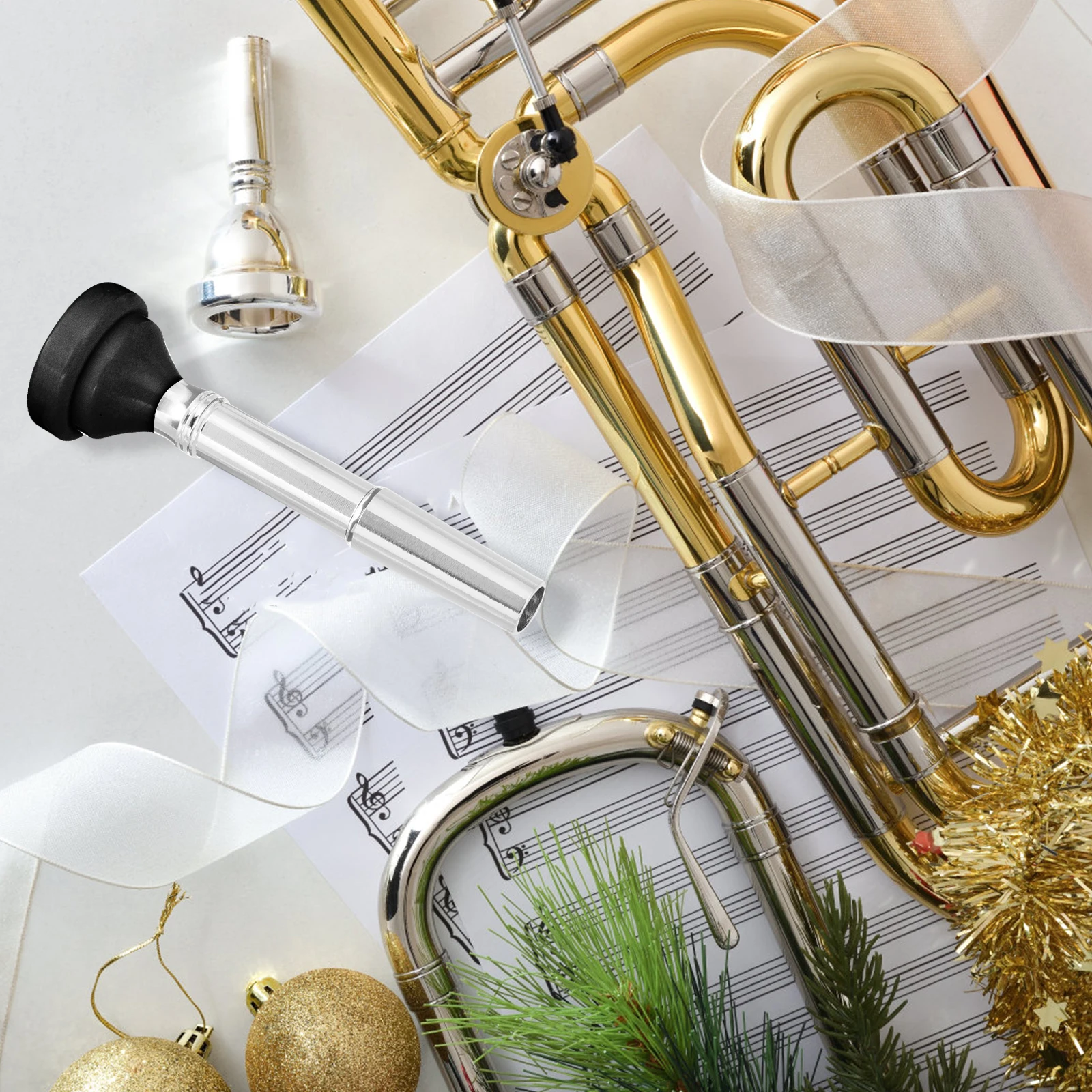 

Trumpet Mouth Set Durable Corrosion-Resistant Replacement Part Portable Music Instrument Accessory For Beginners Trumpet Player