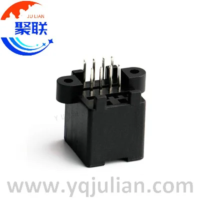 Auto 8pin plug 174971-2 wiring unsealed electrical straight pcb pin plug connetor