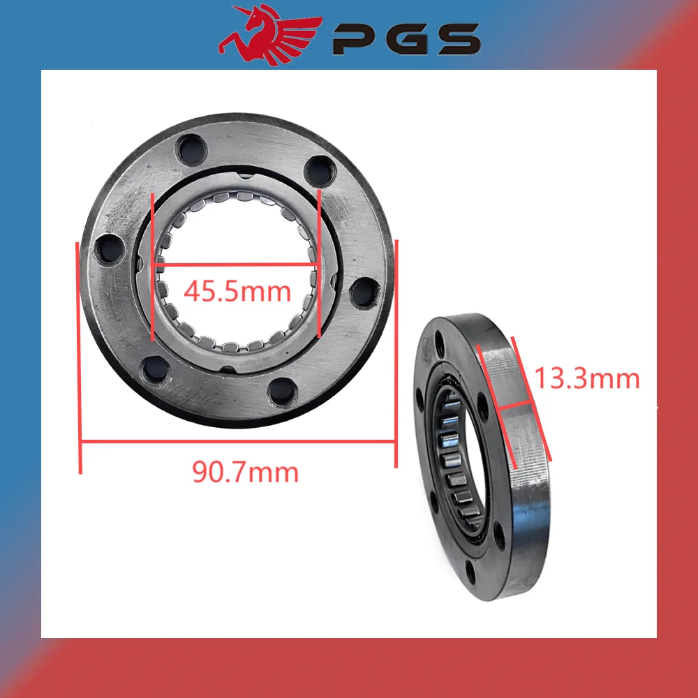 PGS Starter Clutch For Stels ATV 300B Linhai 300cc Buyang FA-D300 H300 300CC 260CC 250CC 2.1.01.0290 LU020048 23706