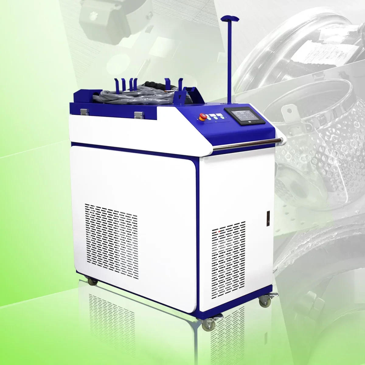 2000w fiber  cleaning machine  cleaning machine equipment rust paint removal  cleaning mold machinery