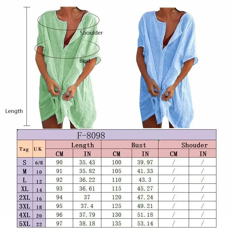 Dames Overhemd Met Korte Mouwen Zomervakantie Strandbikini Zwempak Met Korte Mouwen