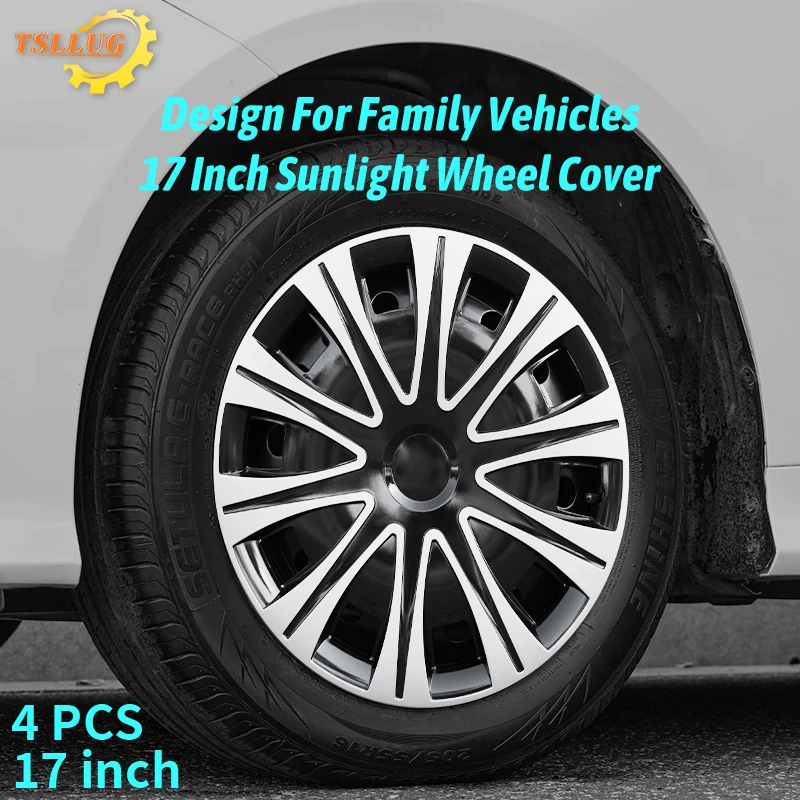 

Комплект из 4 колпаков для колес YG Style 17 дюймов, для стальных и железных дисков, подходят для Honda, Volkswagen, Chevy, Mazda, Dodge