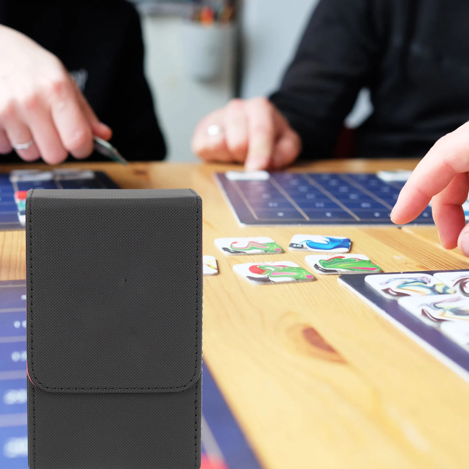 

Waterproof PU Tarot Storage Case Strong Anti-Deformation Box for Cards Protection Ideal Gift for Tarot Lovers Card Holder