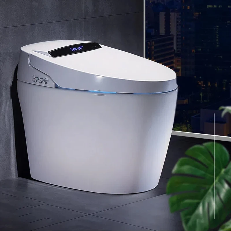

Fully Automatic All in One Splash Smart Toilet Households Multifunctional Fully Automatic Voice Controlled Electric Toilet Seat