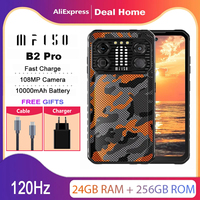 IIIF150 B2 Pro,24 Гб + 256 Гб,108MP Camera,10000 мАч,Ultra-Thin Rugged,Helio G99, 120Hz 6.8'' Screen,глобальная версия