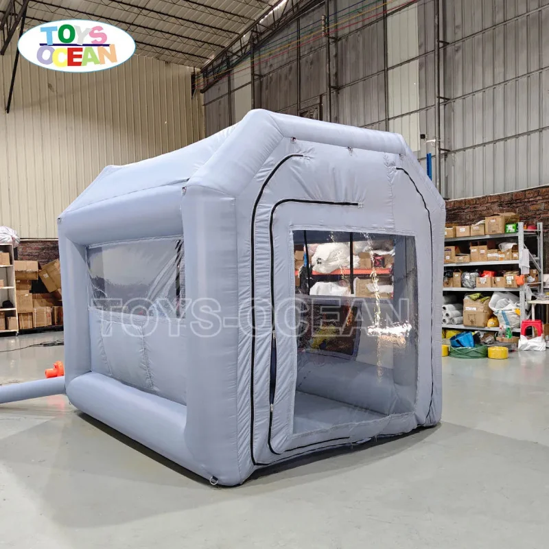 Inflatable Paint Booth Portable Spray Booth with Filter System for Car Painting and Industrial Use