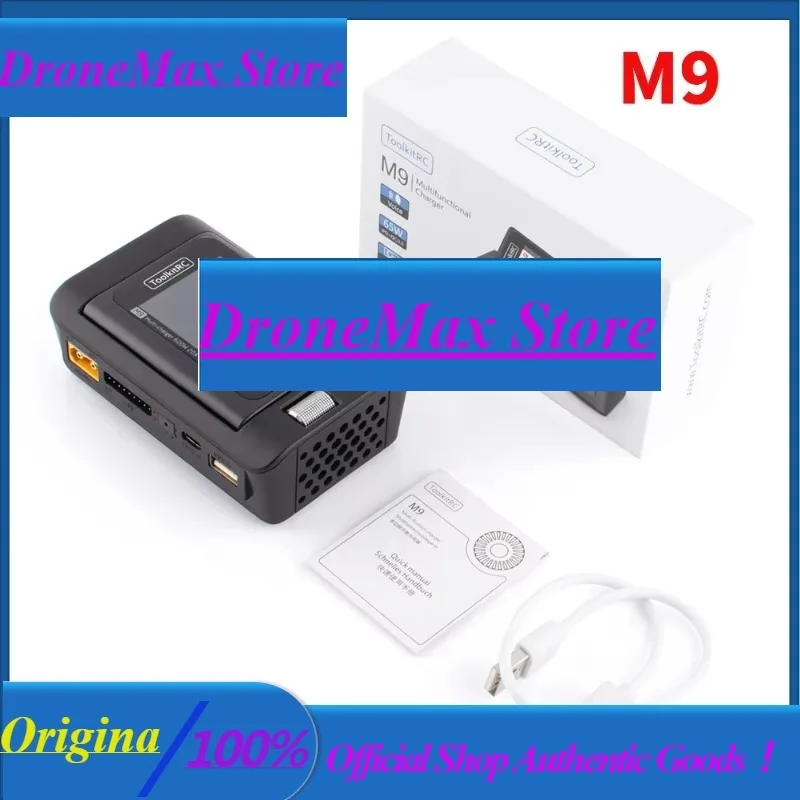 DroMaToolkitRc M9 600W RC Model Balance Lipo LiFe Battery Charger 20A DC Smart Charger With Audio Function USB Fast Charing