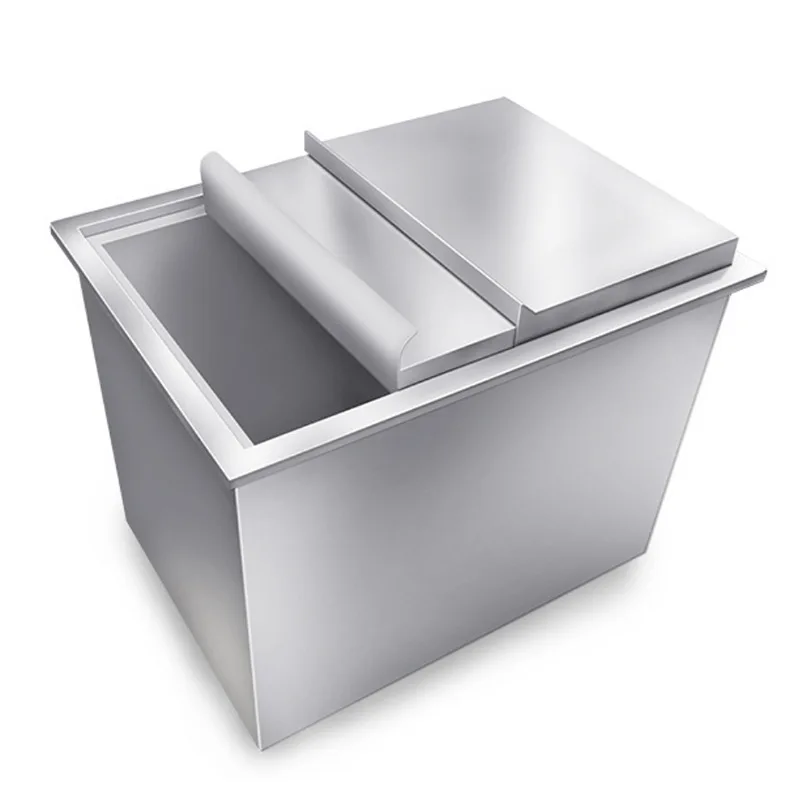 

Ice storage tank Commercial 304 stainless steel mobile ice storage truck