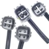 前後用酸素センサー,o2センサー,バンク1個,2001, 2002, 2003, 2004, 2005,用2個,lexus is300,3.0l,l6,上流および下流用4線,4個 6