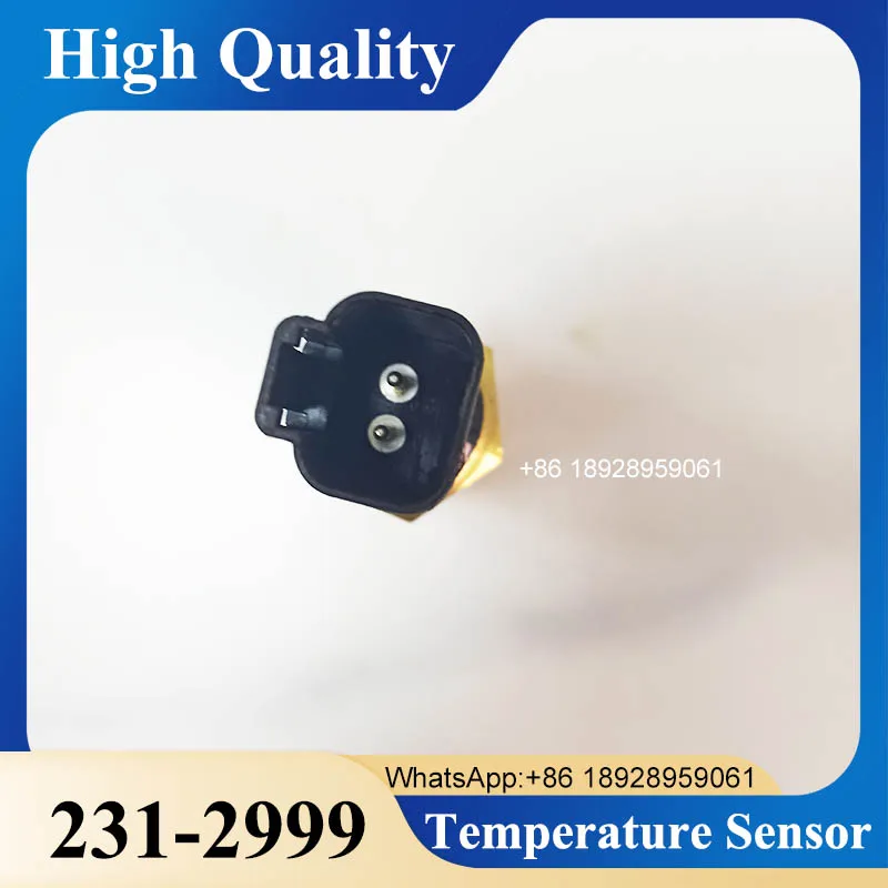 Sensor de temperatura del agua 231-2999 2312999 para motor caterpillar cat 3024 D20 3024C C2.2 C0.5 C1.5 C1.1 C0.7 C1.6 3013