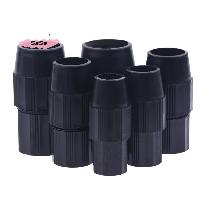 S-1Pc Plastic Telescopic Tube Connector Dip Net Pole Telescoping Pipe Twist Clamp Fixed Lock For DIY Carbon Fiber Tube