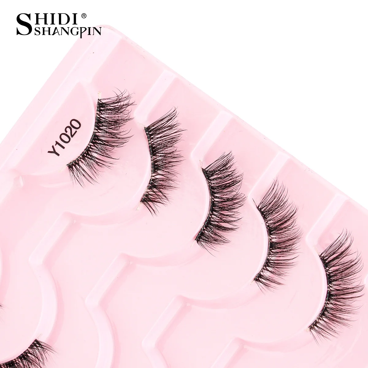 Neue Halbe Wimpern Falsche Wimpern 5/10 Paar 3D Nerz-Wimpern Natürliche Wimpernverlängerung Katzenaugen-Wimpern Make-up Faux Cils Fox Lash – Detail 40