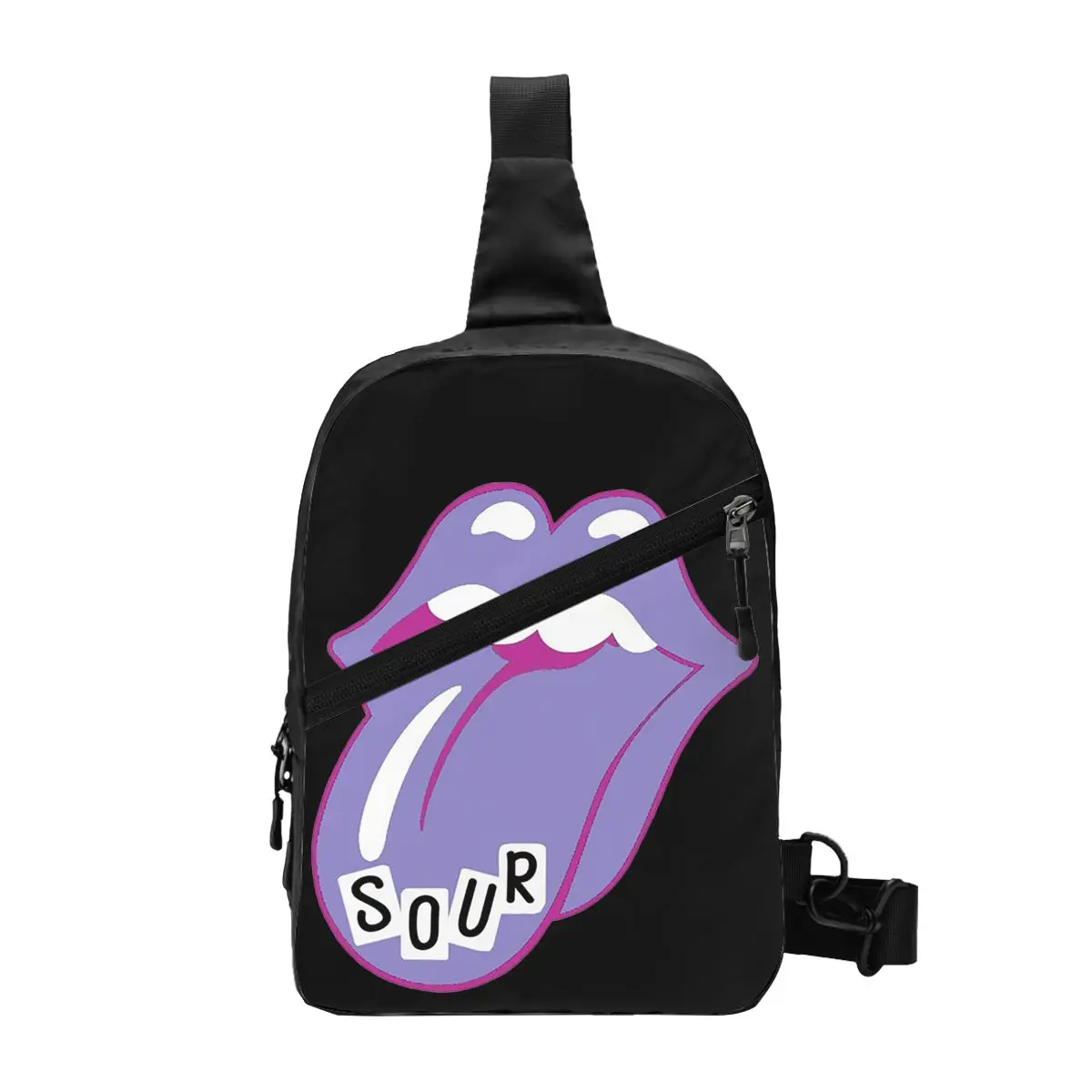 Sour Olivia Rodrigo Bolso de pecho para hombre, bandolera, mochila, bolso de pecho, viaje, senderismo, mochila, bolso de hombro