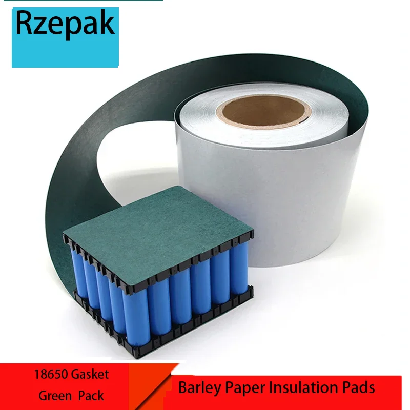 

1/3/5M 18650 Barley Paper Insulation Gasket Green Pack Cell Li-ion Battery Adhesive Glue Fishing Tape Insulated Isolator Pads